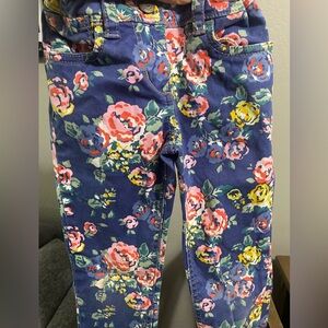 Mini boden 6Y, flower jeans in great condition